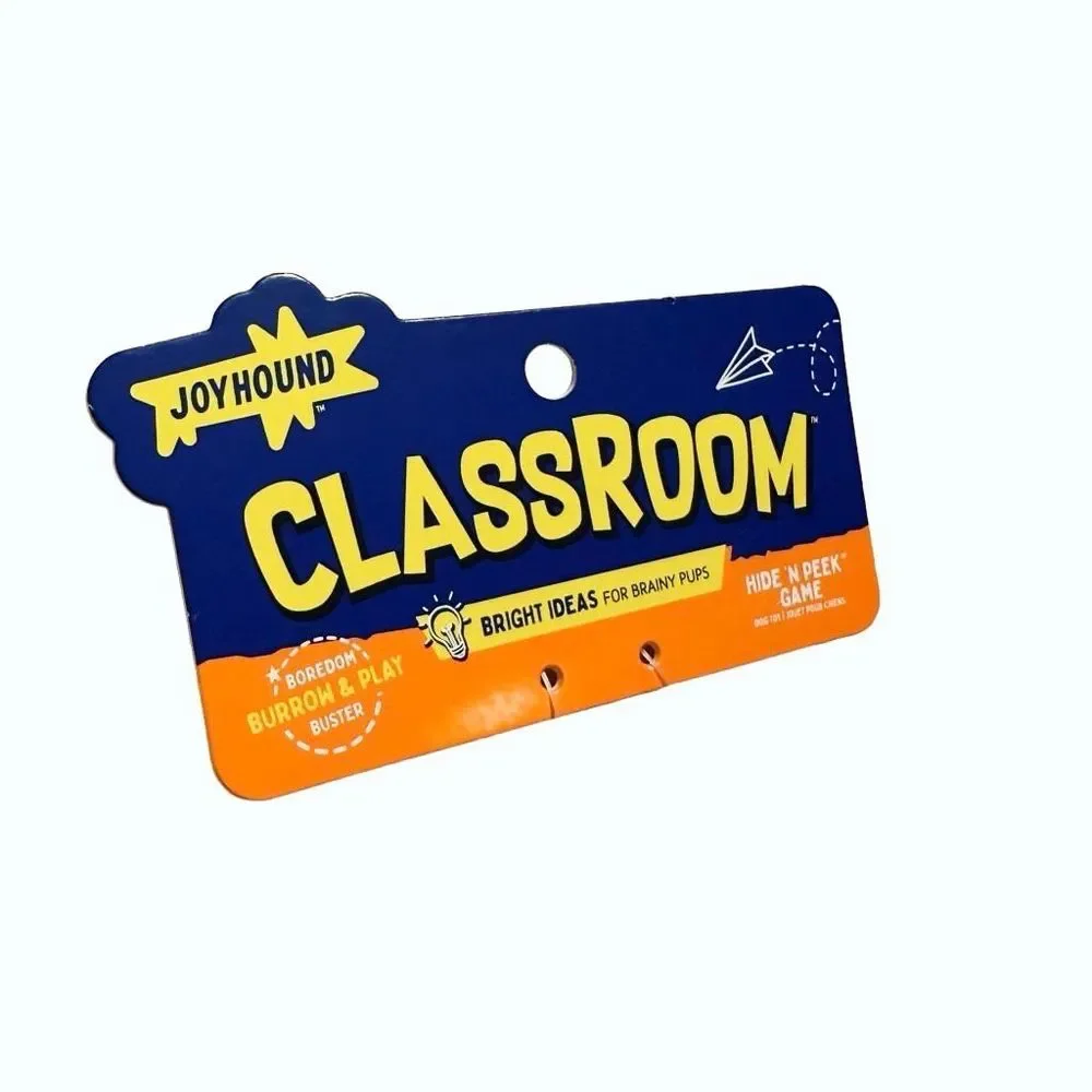 Joyhound Burrow Shell Hide‎ N Peak Classroom Dog Toy 14